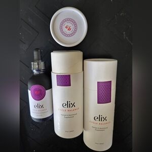 Elix Cycle Balance Herbal Supplement - 2 Bottles NEW Never Opened Exp 07/2028